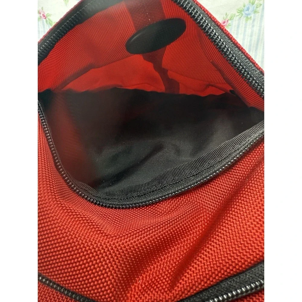 SwissGear Red Black Waist Bag Fanny Pack Sling‎ Crossbody Travel 11x16